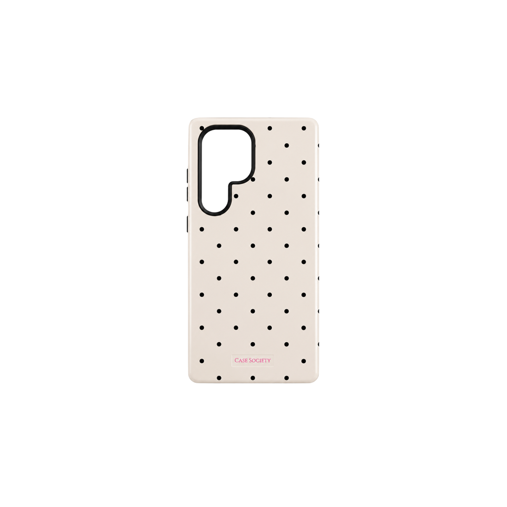 Espresso Polka Samsung Tough Case