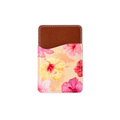 Golden Hibiscus Phone Card Wallet