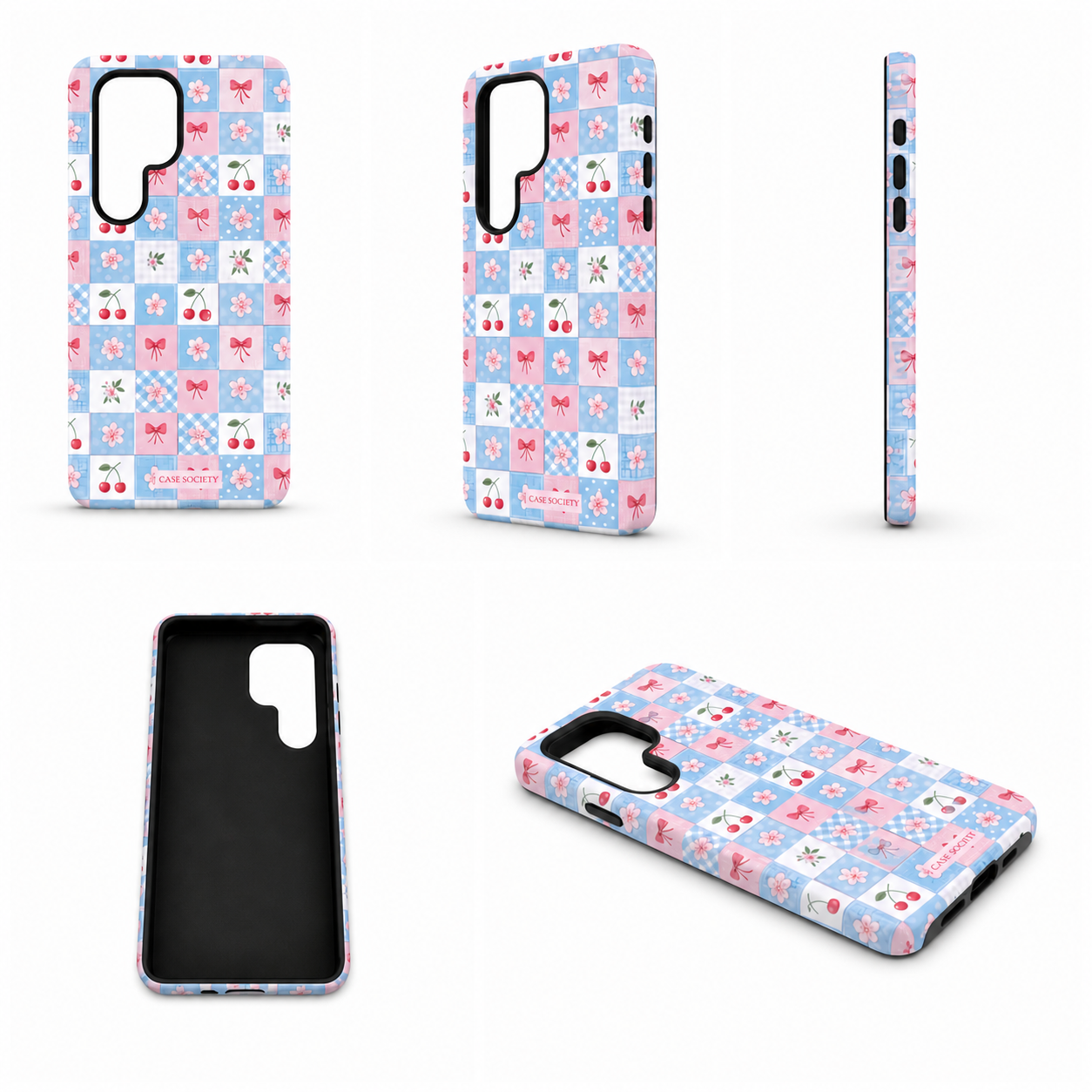 Cherry Check Samsung Tough Case