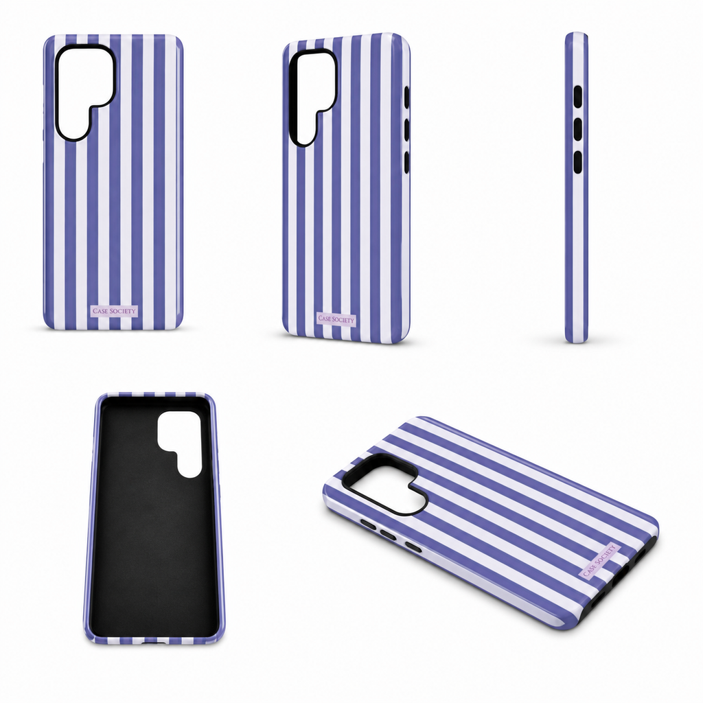 Azure Lines Samsung Tough Case