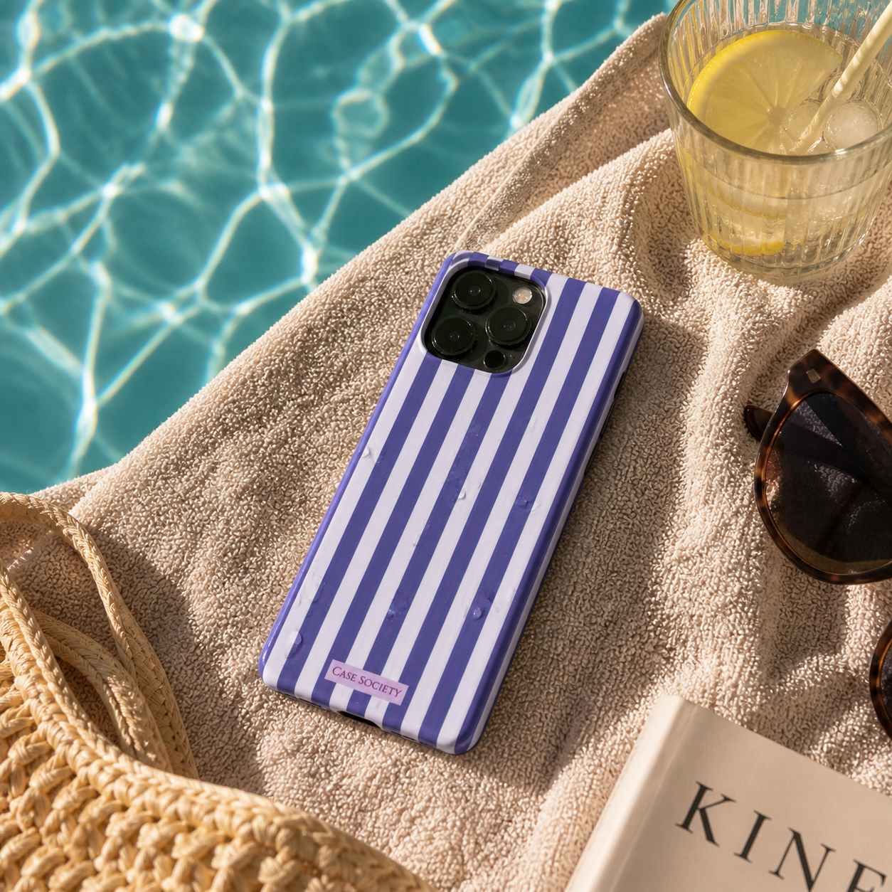 Azure Lines Samsung Tough Case
