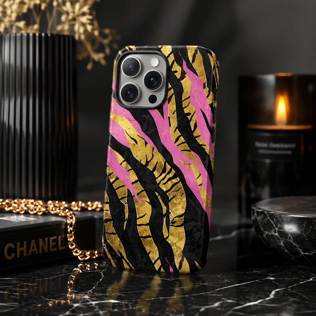 Blush Safari iPhone Tough Case