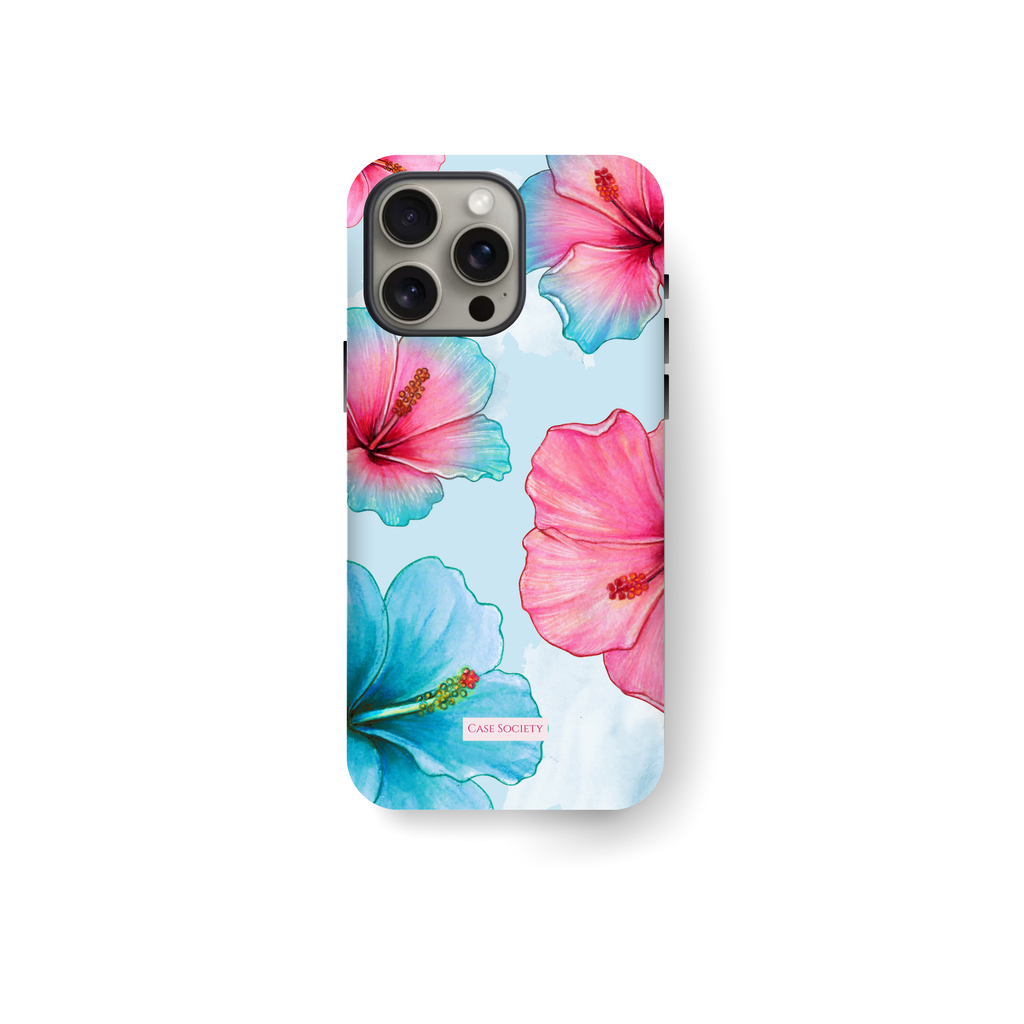 Ocean Hibiscus iPhone Tough Case