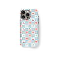 Cherry Check Tough iPhone Case